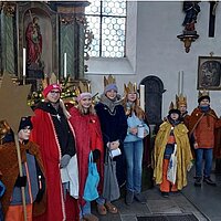 Sternsinger-Aktion 2025 in Hahn am See