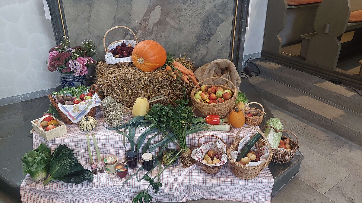 Erntedank in St. Margaretha, Hahn am See - Eine Nachlese