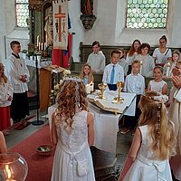 Open-Air-Gottesdienst in Hahn am See