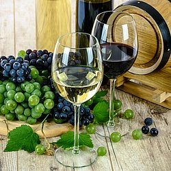 Weinprobe im Dreikönigshaus